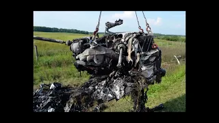Lamborghini CRASHED at 320 km/h (198 mph).