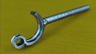 The discovery of a homemade metal bending tool that welders rarely talk about || KaKa Welding