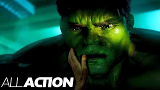 The First Hulk Out (Transformation Scene) | Hulk (2003) | All Action