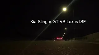 Kia Stinger GT VS Lexus ISF