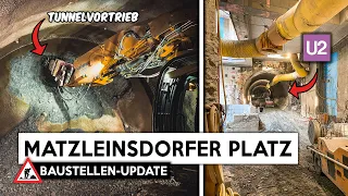 Der Matzleinsdorfer Platz wird untertunnelt! | U2 x U5 Baustellen-Update in Wien