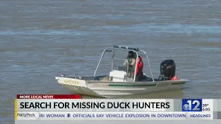 Search for missing duck hunters