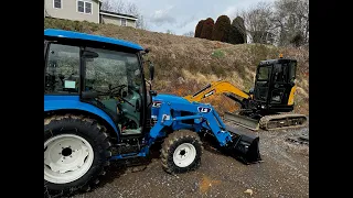 LS MT357 Compact Tractor Delivery