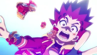 Hyuga And Hikaru V/S Lean Beyblade Burst Sparking 30