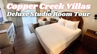 Copper Creek Villas Deluxe Studio Room Tour | Copper Creek Studio with Bathtub