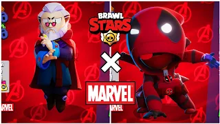 Brawl Stars × Marvel | Marvel Skin set [concept]