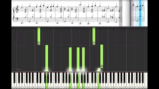 Satie | Gymnopedie No. 2 | Classical Music Piano Tutorial with Sheet Music | Half Speed