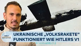 ANGRIFFE AUF RUSSLAND: Wolodomyrs "Volksrakete" – Ukrainische "Trembita" funktioniert wie Hitlers V1