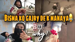 Why Bisma Angry With Me? 😦 And How I Placate To Giving Her With Flowers..😍 ( Vlog 2)