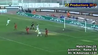 Serie A 1996-1997, day 24 Juventus - Roma 3-0 (N.Amoruso goal)