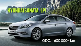 Hyundai Sonata LF пробег 600 000+ km LPI