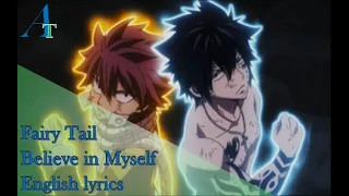 English cover -Fairy Tail Op 21 TV-size "Believe in Myself" - Amateur Tempest