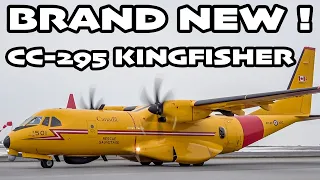FIRST VISIT! Royal Canadian Air Force CC-295 Kingfisher departing Ottawa (YOW / CYOW)