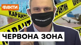 ЧЕРВОНА ЗОНА У КИЄВІ з 1 листопада: повний список обмежень