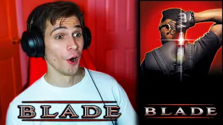 First Time Watching *BLADE (1998)* Movie REACTION!!!