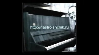 Настройка пианино "Ласточка"/piano Lastochka tuning by Mikhaylov