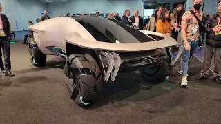 Car From 2040 | Delorean Omega 2040 Futuristic car
