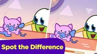 Spot the Difference with Om Nom – by the episode "Detective Nom"