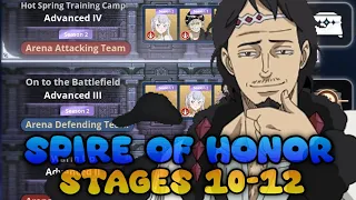 SPIRE OF HONOR STAGES 10-12! [February 2024] | Black Clover Mobile