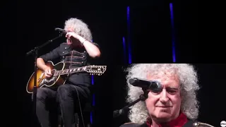 Brian May Gets Emotional during Freddie Mercury Hologram on the Rhapsody Tour 2022