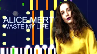 Alice Merton - WASTE MY LIFE (PRO MIDI FILE REMAKE) - "in the style of"