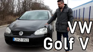 VW Golf V 1.4 75 LE teszt (2005) I Driveholics