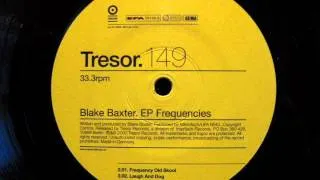 Blake Baxter.Frequency Old School.Tresor Records 2000.