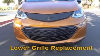 Chevy Bolt - Front lower grille replacement