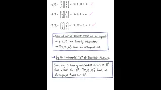 Orthogonal Basis (Example)