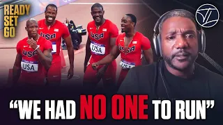 Why the 2012 Olympic USA Relay team was a DISASTER 💀😭 | Justin Gatlin | Ready Set Go