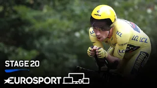 Most Dramatic Finish in Tour de France History | Stage 20 Highlights | Cycling | Eurosport