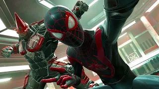 Spider-Man: Miles Morales - RHINO BOSS FIGHT | (PS5) 4K 60FPS