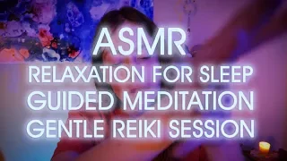 Release Stress and Fall Asleep with ASMR, Guided Meditation, Reiki Session