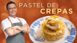 El secreto del irresistible pastel de crepas, una delicia!