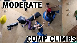 Can we climb all of the comp boulders?