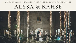 Alysa + Kahse | St. Augustine Wedding at the Lightner Museum