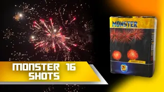 MONSTER 16 SHOTS MEDIUM CALIBER | DIAMOND FIREWORKS