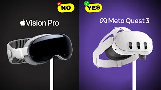 Apple Vision Pro vs Meta Quest 3 - $4000 difference?