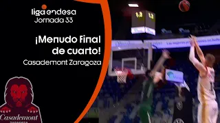 BENZING y JUSTIZ pone el broche a un grandioso cuarto del Casademont Zaragoza | Liga Endesa 2020-21