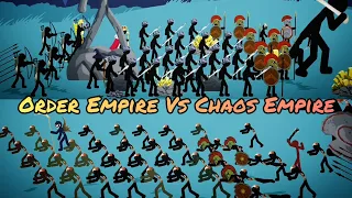 King Zarek's Army Vs Kai's Army Stick War Legacy Mods Order Empire Vs Chaos Empire