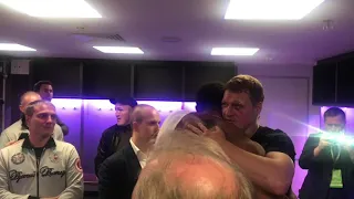 Joshua and Povetkin after fight |Джошуа и Поветкин после боя | Мир бокса