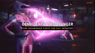 Pink Megaranger Fights her Evil impostor | Denji Sentai Megaranger | SyfyBoi