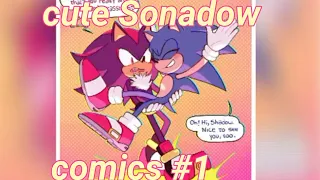 cute sonadow comics #1