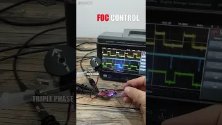 Sinusoidal FOC Control of Brushless Motor - Open Loop