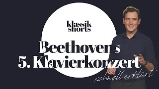 Beethoven 5. Klavierkonzert schnell erklärt | klassik shorts