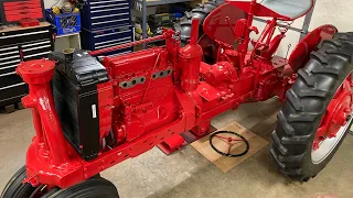 Farmall "Preparation H" Episode #23: More Assembly! Getting it Ready to Start on Sheet Metal