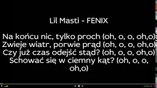 [TEKST] Lil Masti - FENIX + TEKST