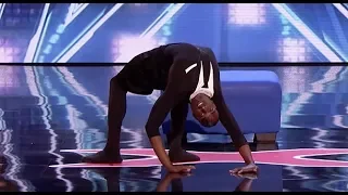 Troy James Terrifies Judges With Chilling Contortion In America's Got Talent 2018