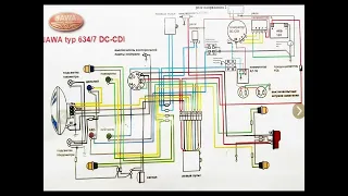 ЯВА 350 переделка на 12 вольт