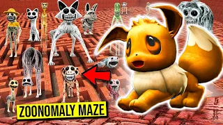 Can ZOONOMALY MONSTERS find me in a MAZE?! (Garry's Mod Sandbox)